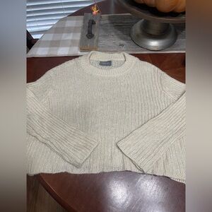 Wooden Ships CROPPED BOYFRIEND CREW Sweater
